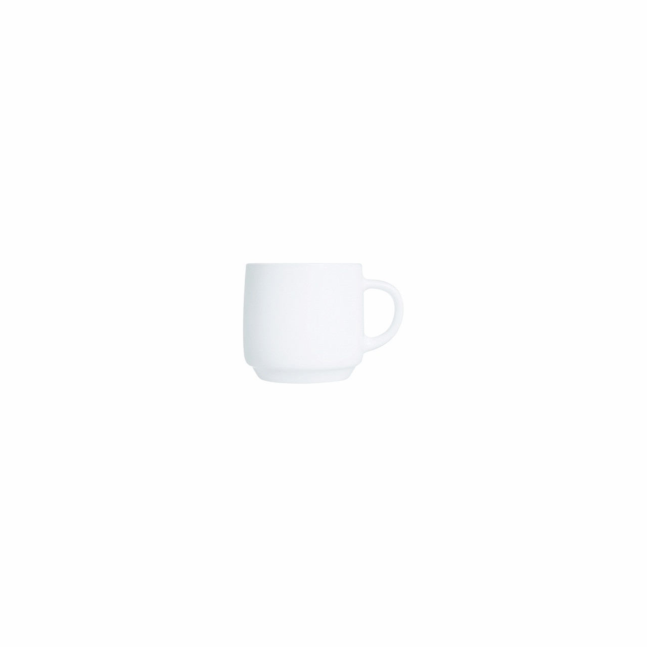 Intensity White, Baril Tasse stapelbar 0,19 l weiß